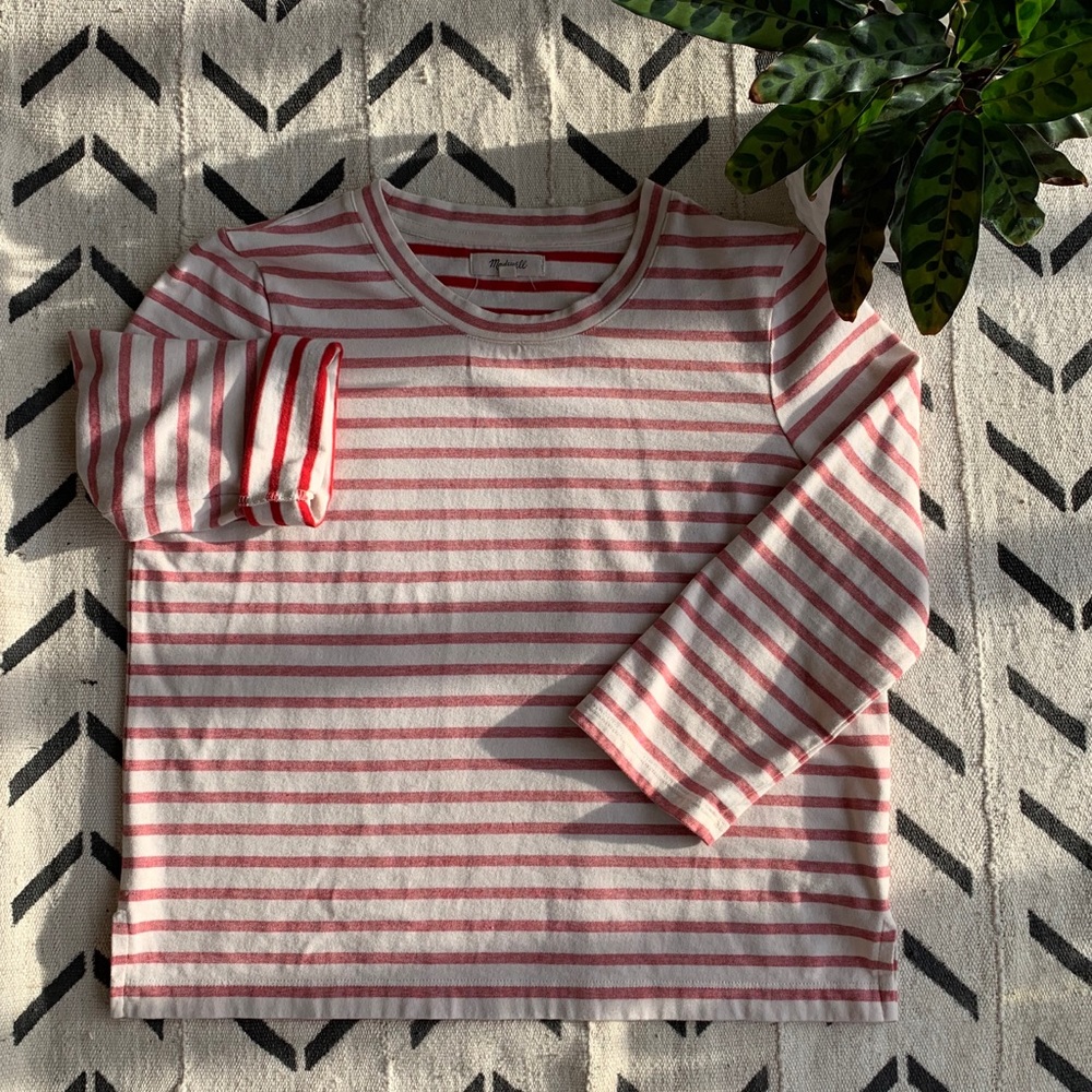 Madewell 3/4 sleeve top 🥨